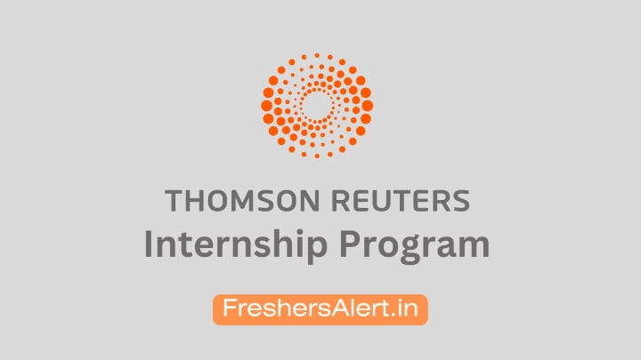 Thomson Reuters Internship Program 2023 Hiring Software Interns